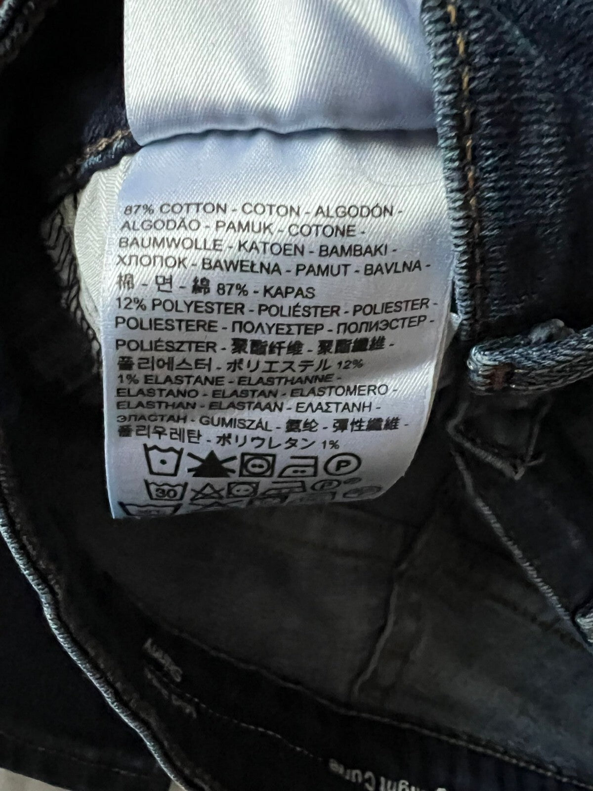 Levi's Original Jeans Damen (Gebraucht) Vintage Dunkelblau Gr.W25 L32