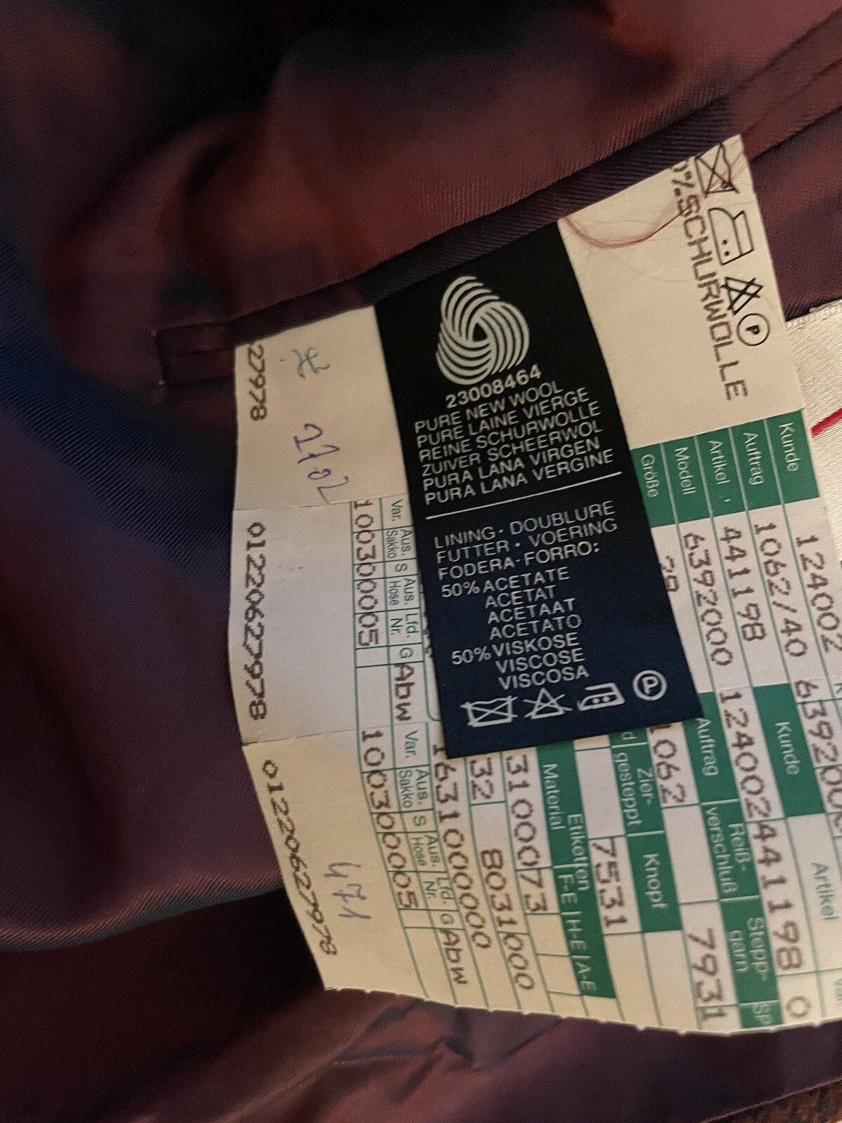 benvenuto Original Blazer Herren (Neu) Gr.28 Rot,schwarz