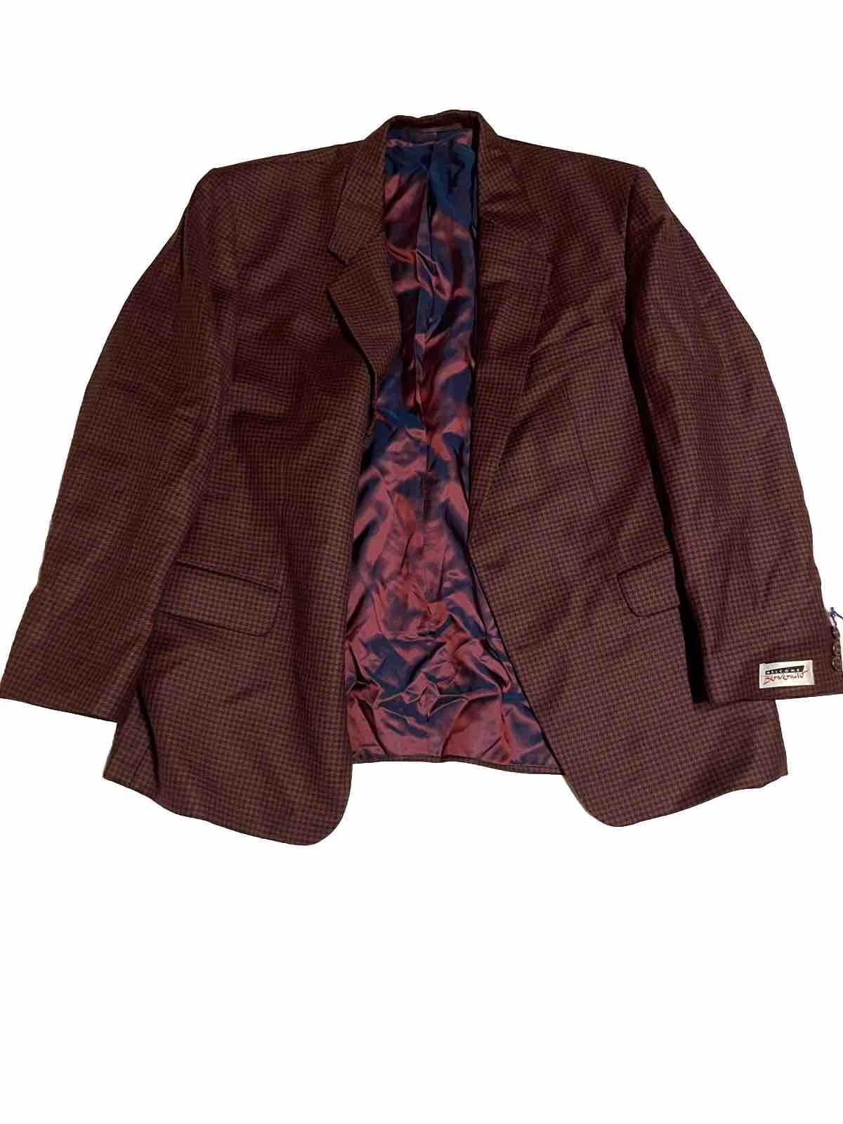 benvenuto Original Blazer Herren (Neu) Gr.28 Rot,schwarz