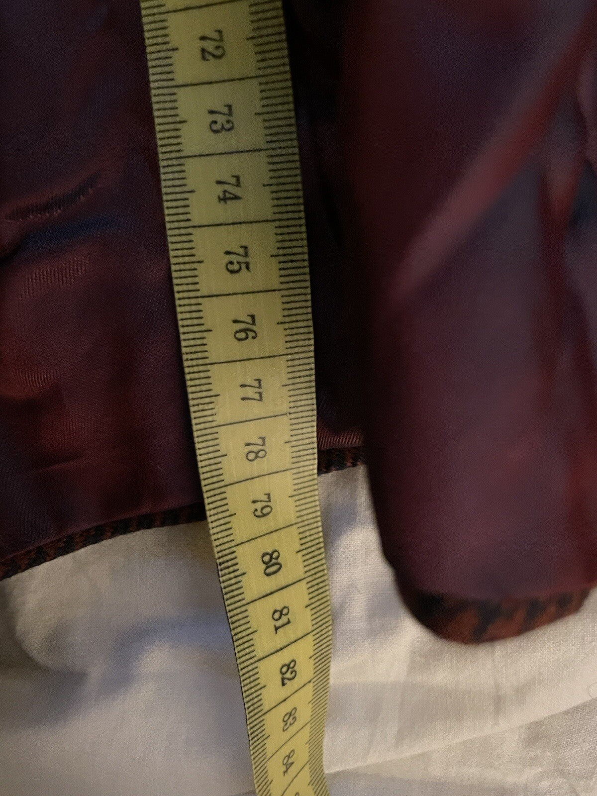 benvenuto Original Blazer Herren (Neu) Gr.28 Rot,schwarz