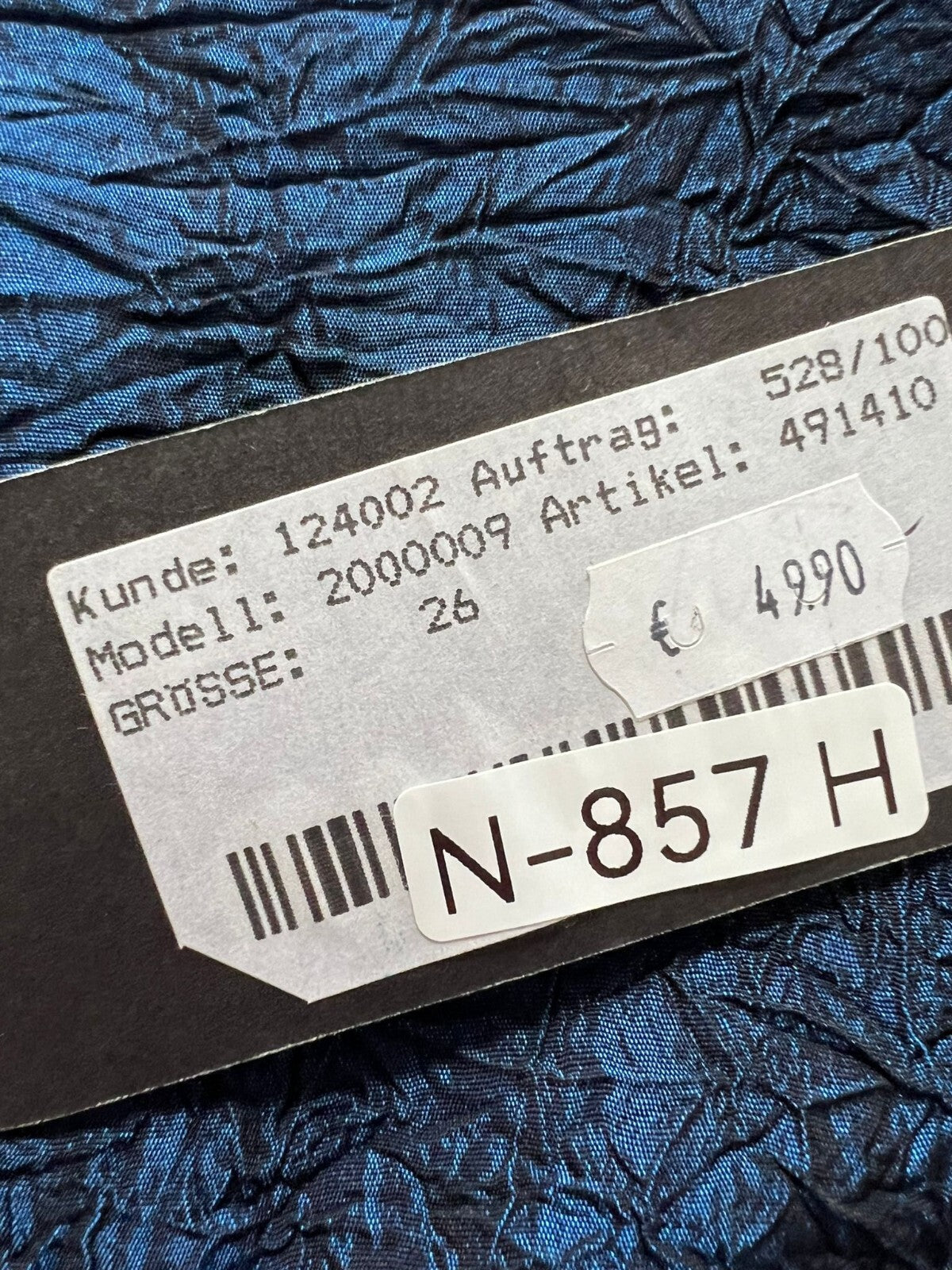 Benvenuto Original Anzugsweste Herren (Neu/Etikett) Dunkelblau/Schwarz Gr.26